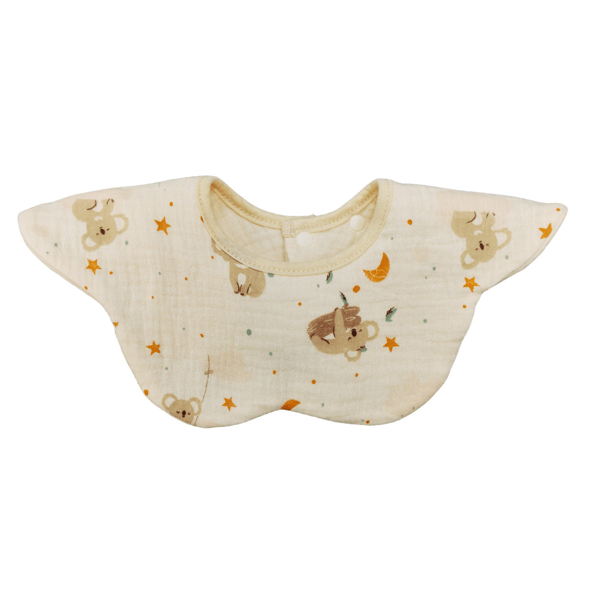 Summer quick-drying 360-degree bib for children, baby cotton pure fabric type A bib, baby apron
