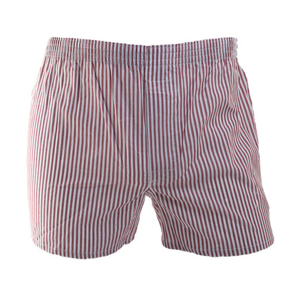 Men's straight-leg cotton pajama pants, loose-fitting sleep pants, three-piece home shorts, woven Arlo pants