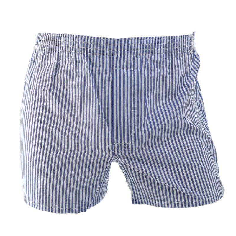 Men's straight-leg cotton pajama pants, loose-fitting sleep pants, three-piece home shorts, woven Arlo pants