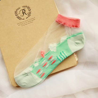 Spring and Summer New Style Women's Boat Shoes - Unique Ocean Series Silk Women's Shoes - Glass Fiber ShoesSpring and Summer New Style Women's Boat Shoes - Unique Ocean Series Silk Women's Shoes - Glass Fiber Shoes