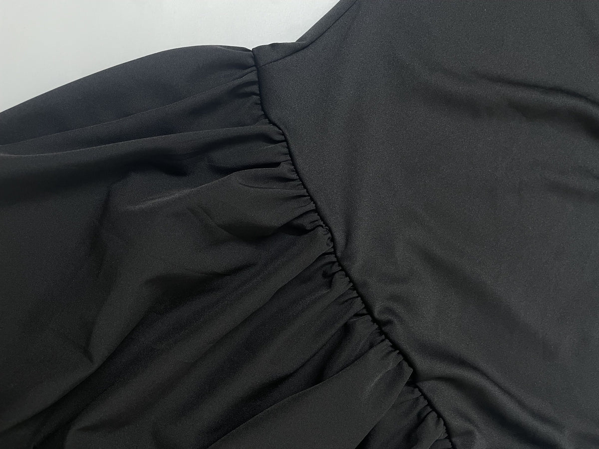 Sexy off-the-shoulder backless slit elegant high-end dress