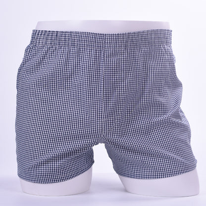 Men's straight-leg cotton pajama pants, loose-fitting sleep pants, three-piece home shorts, woven Arlo pants