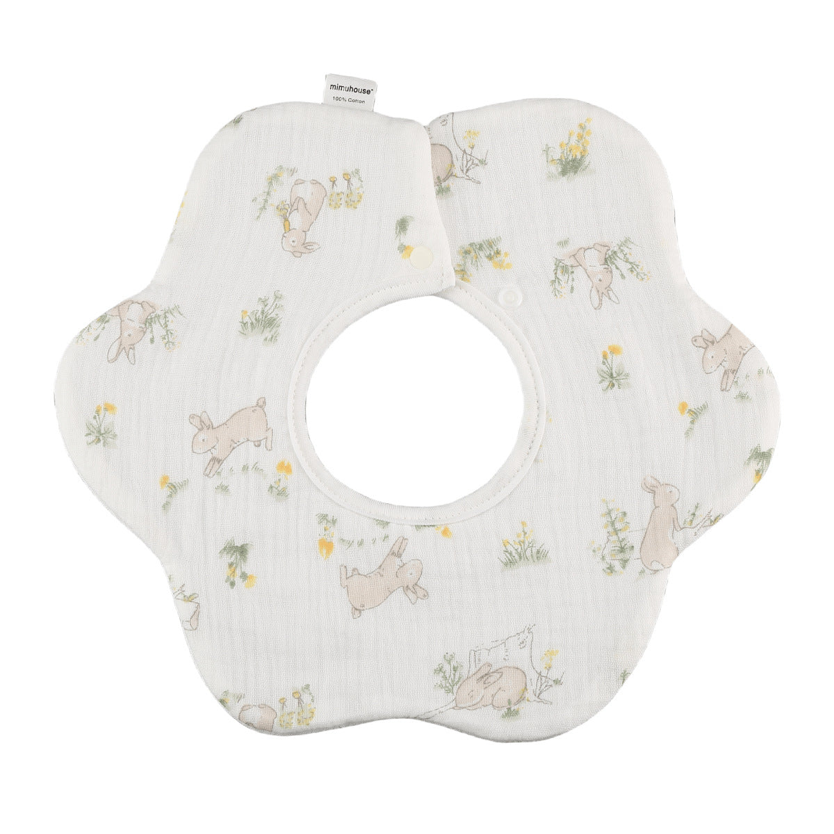 Summer quick-drying 360-degree bib for children, baby cotton pure fabric type A bib, baby apron