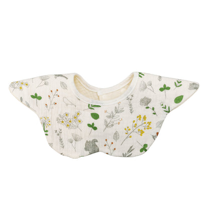 Summer quick-drying 360-degree bib for children, baby cotton pure fabric type A bib, baby apron