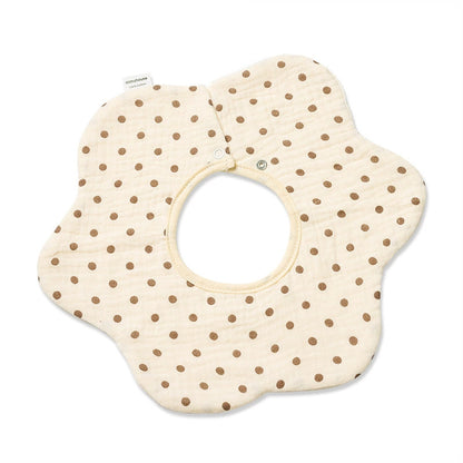 Summer quick-drying 360-degree bib for children, baby cotton pure fabric type A bib, baby apron