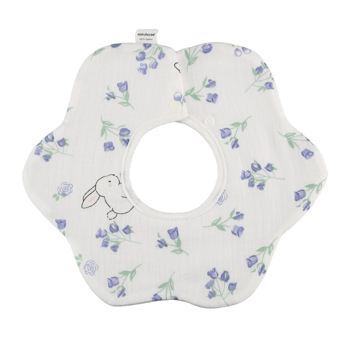 Summer quick-drying 360-degree bib for children, baby cotton pure fabric type A bib, baby apron