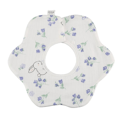 Summer quick-drying 360-degree bib for children, baby cotton pure fabric type A bib, baby apron