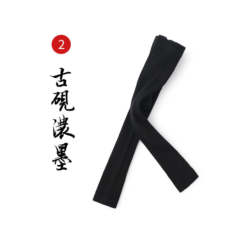 春秋新款女童打底裤纯色精梳棉打底袜外穿春季儿童韩版九分裤批发