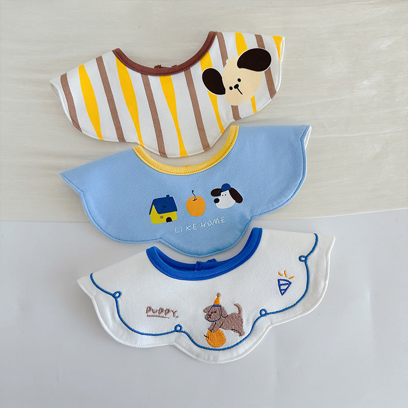 Baby bib towel, newborn waterproof bib, baby mouth cover, male baby scarf, cotton mouth bag for 0-2 years old