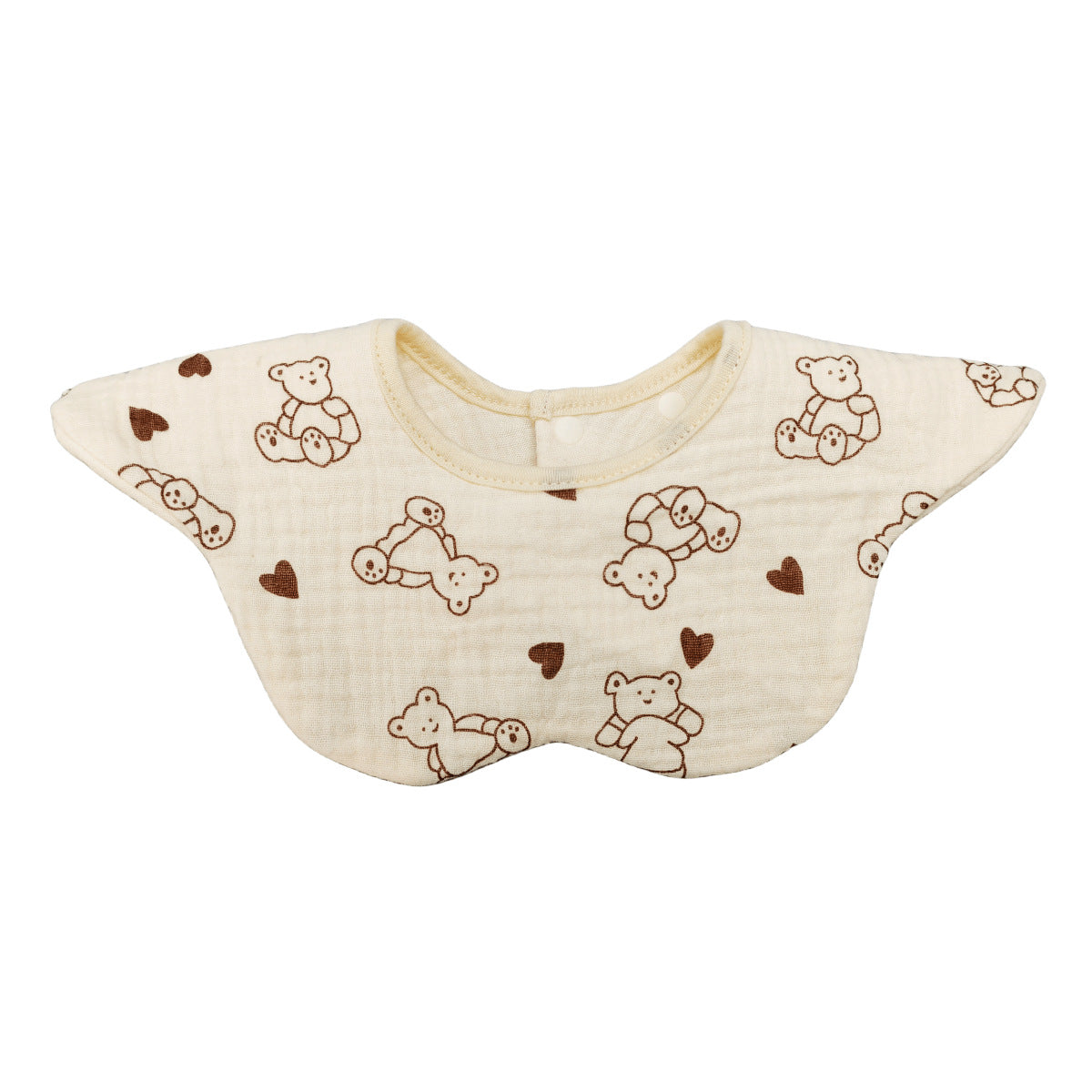 Summer quick-drying 360-degree bib for children, baby cotton pure fabric type A bib, baby apron