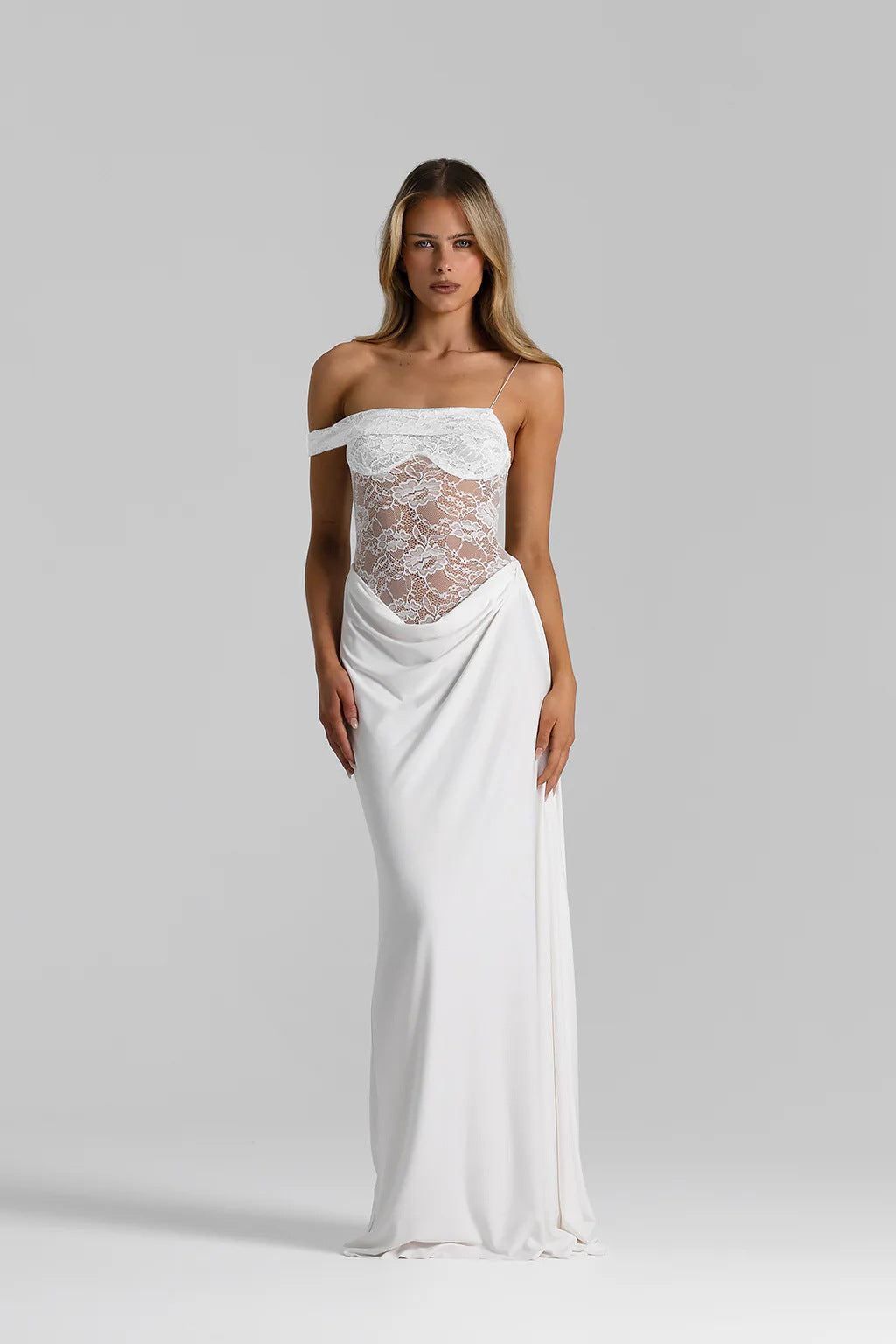 Women's summer and autumn plain-color halter-neck lace tight-fitting plaid dress