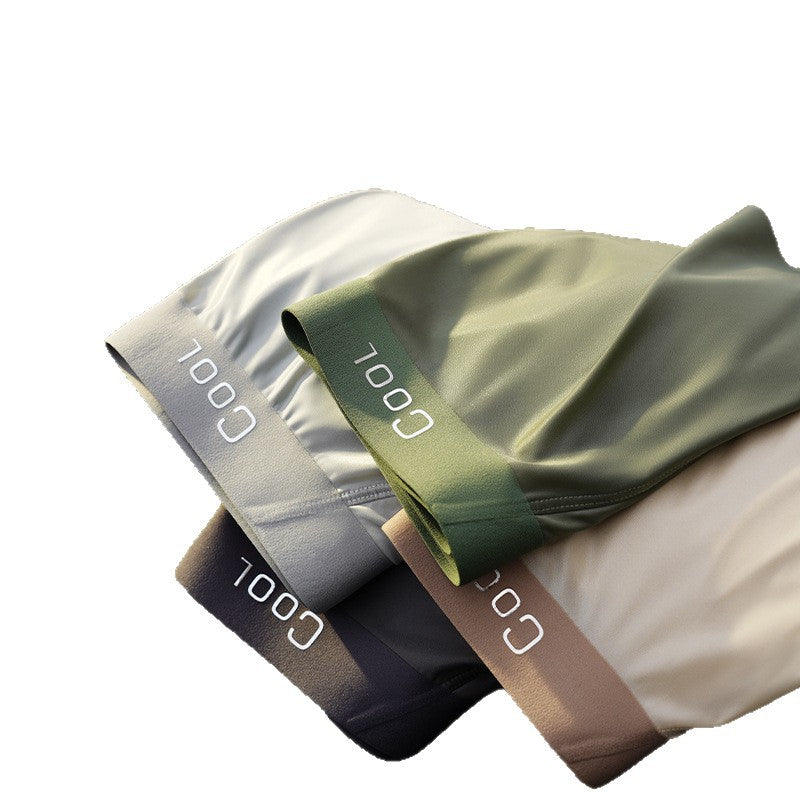 Antibacterial mulberry silk cooling underwear for men - smooth, shiny, luxurious, ideal choice for men.