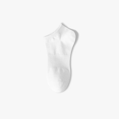 Socks Men's Long Tube Socks 100% Authentic Pure Cotton Anti-Bacterial Odor-Repellent Sweat-Absorbing Short Socks Four Seasons Style Men's Mid-Calf Socks Spring/Summer