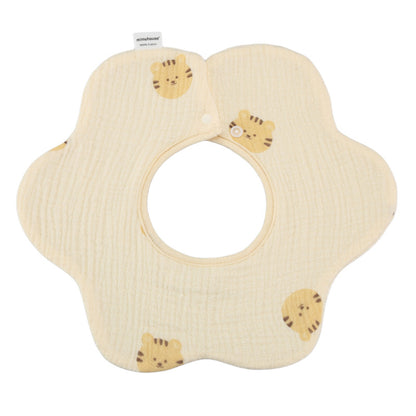 Summer quick-drying 360-degree bib for children, baby cotton pure fabric type A bib, baby apron