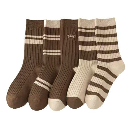 Men's and Women's Fall/Winter Mid-Calf Socks