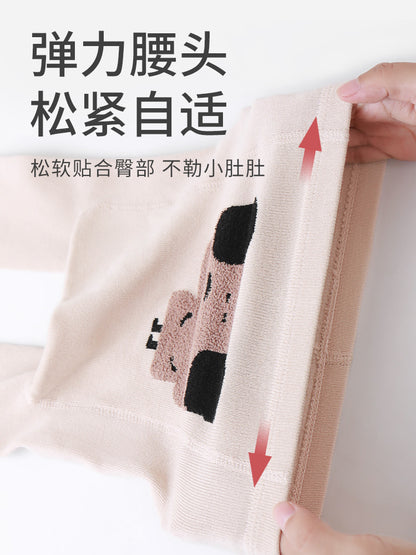 2025秋季新品宝宝连裤袜大pp打底裤卡通可爱无骨抗菌女童外穿裤袜