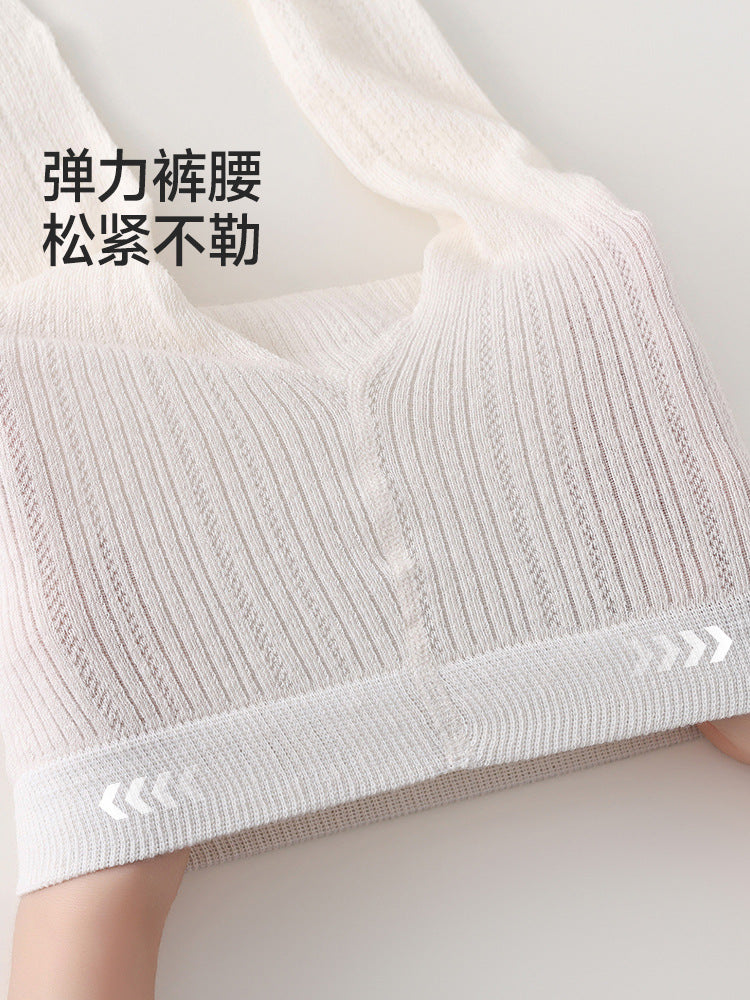 春夏季新品女童打底裤宝宝网眼超薄连裤袜婴儿蝴蝶结公主裤袜防蚊