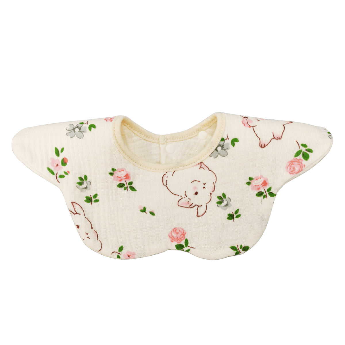 Summer quick-drying 360-degree bib for children, baby cotton pure fabric type A bib, baby apron