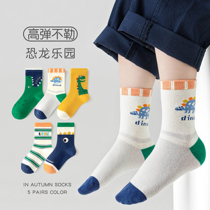 新款女童袜子春秋森系藏青碎花中筒袜日系花边蝴蝶结公主袜儿童袜
