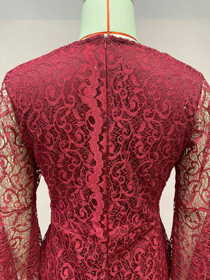 Spring and Summer Evening Gown - Elegant, Sexy, Form-fitting Fish-Tail Long Evening Dress with Long Skirt