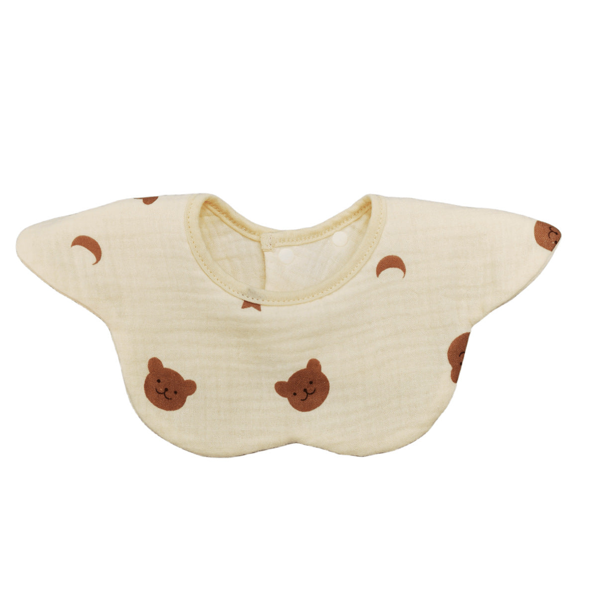 Summer quick-drying 360-degree bib for children, baby cotton pure fabric type A bib, baby apron