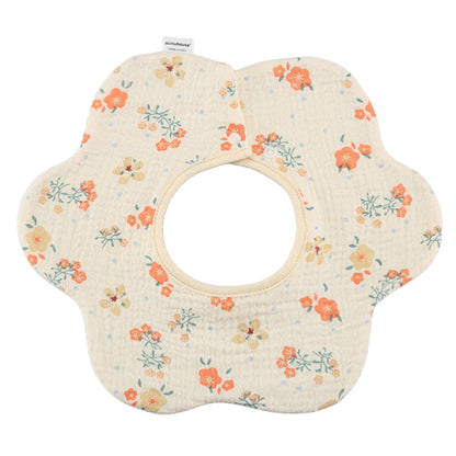 Summer quick-drying 360-degree bib for children, baby cotton pure fabric type A bib, baby apron