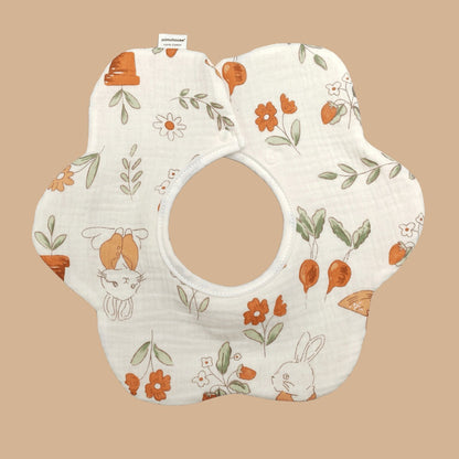 Summer quick-drying 360-degree bib for children, baby cotton pure fabric type A bib, baby apron