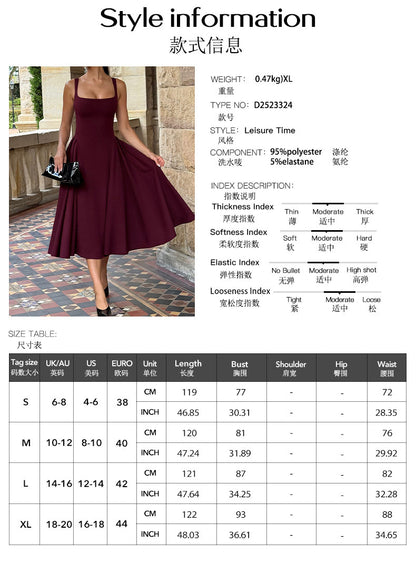 French-style elegant strapless dress for children's summer wear