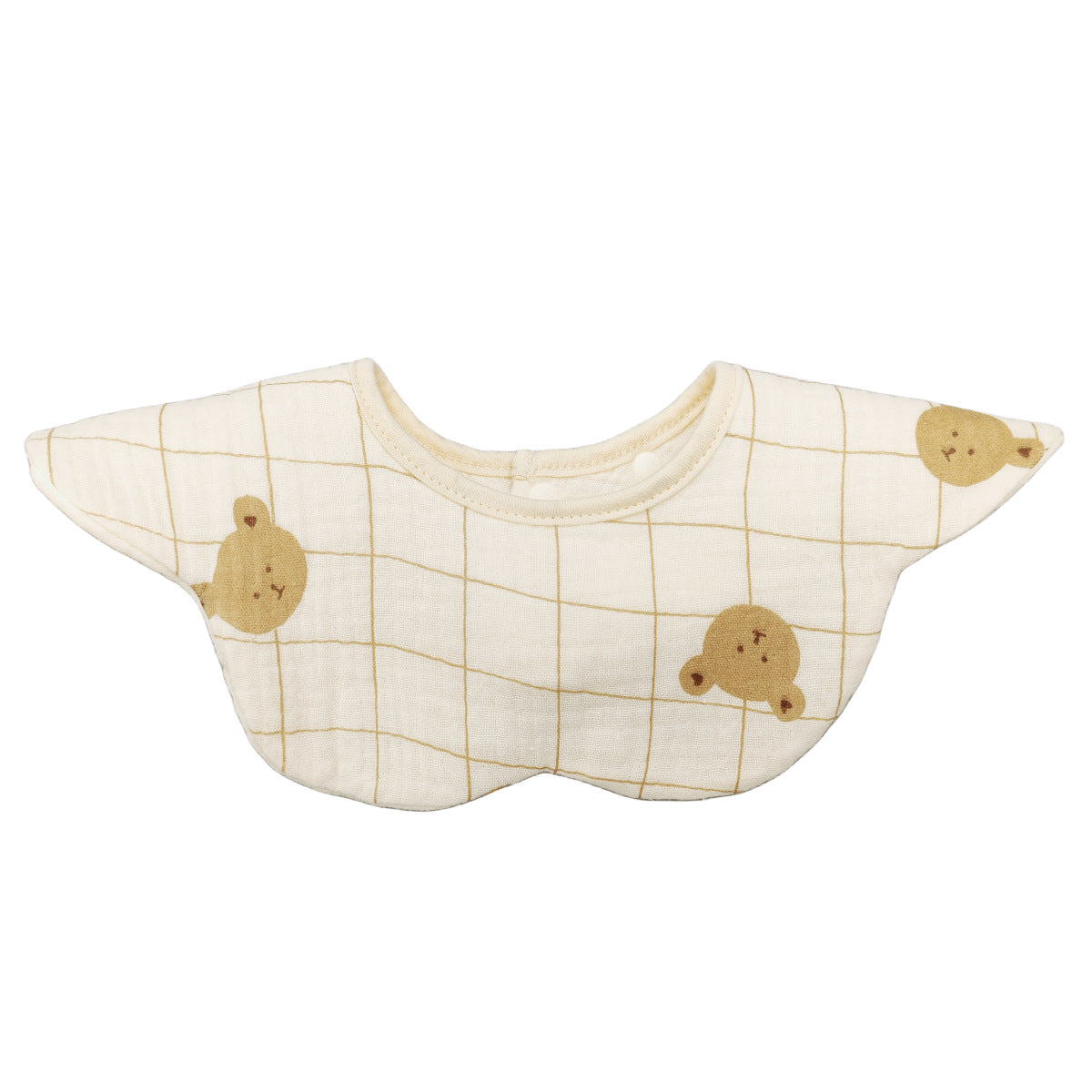 Summer quick-drying 360-degree bib for children, baby cotton pure fabric type A bib, baby apron