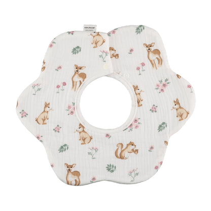 Summer quick-drying 360-degree bib for children, baby cotton pure fabric type A bib, baby apron