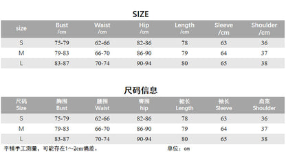 New autumn women's clothing - fashionable round-neck long-sleeved fitted pleated and knotted short-sleeved halter top dress