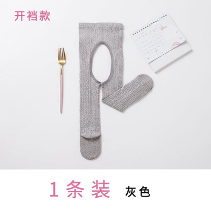 2026春夏新款 女童打底裤袜 韩版纯色麻花纹儿童袜子婴幼儿连裤袜