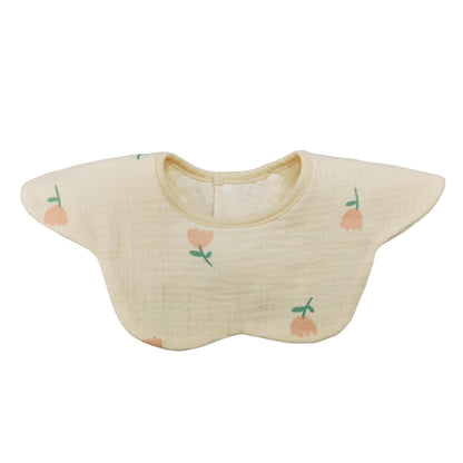 Summer quick-drying 360-degree bib for children, baby cotton pure fabric type A bib, baby apron